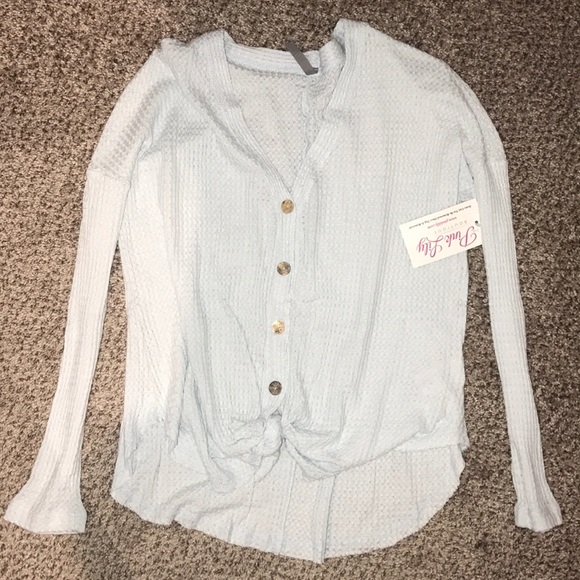 Light Blue Sweater - Picture 4 of 4